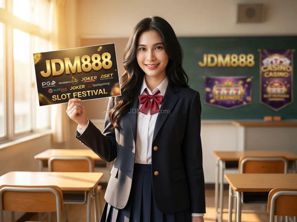 แจ็คพอตแตกไวที่ JDM888