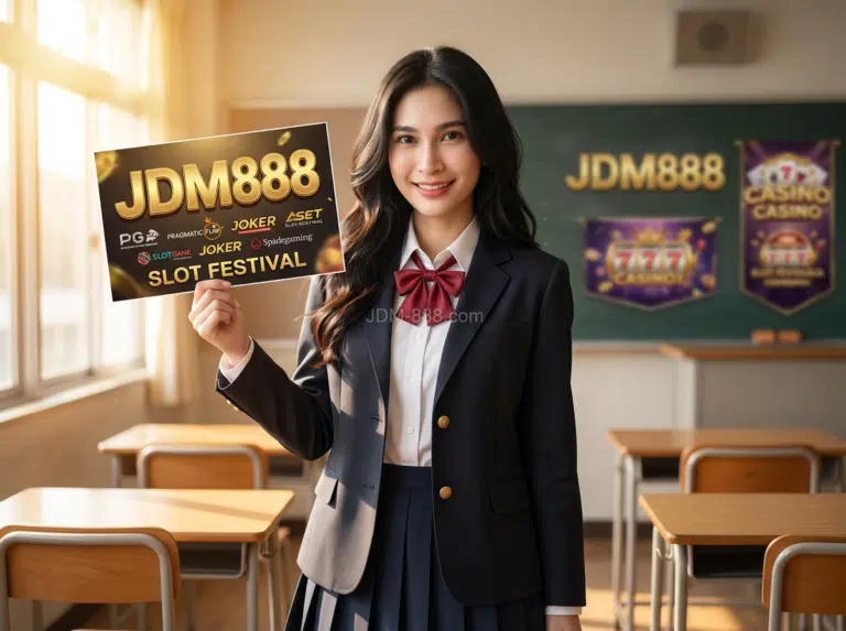 แจ็คพอตแตกไวที่ JDM888